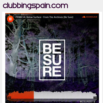 BESURE019 on Clubbing Spain